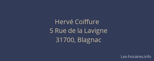Hervé Coiffure