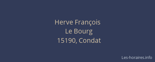 Herve François