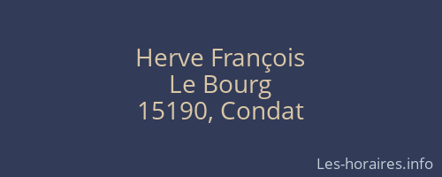 Herve François