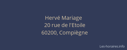 Hervé Mariage
