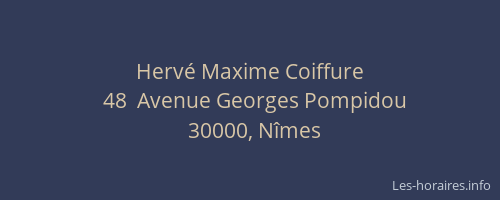 Hervé Maxime Coiffure