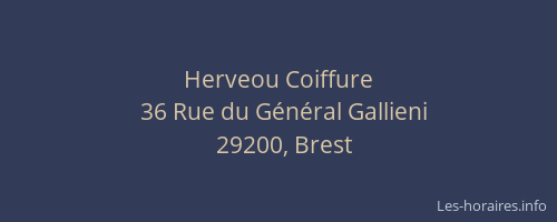 Herveou Coiffure