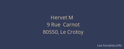Hervet M