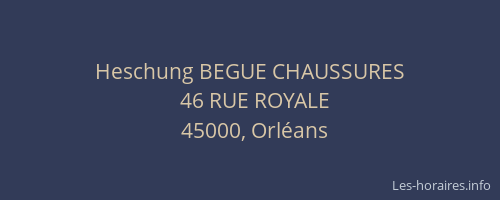 Heschung BEGUE CHAUSSURES