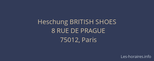 Heschung BRITISH SHOES