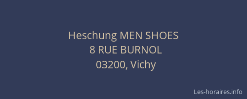 Heschung MEN SHOES