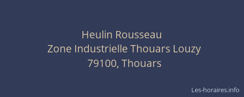Heulin Rousseau