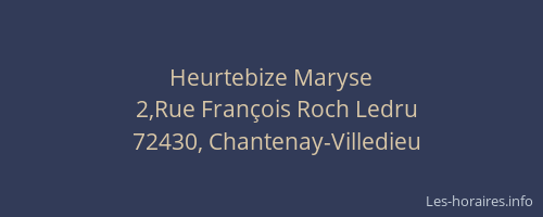 Heurtebize Maryse