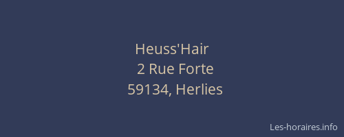 Heuss'Hair