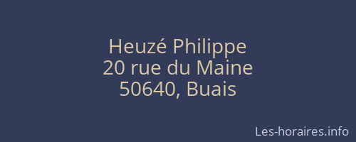 Heuzé Philippe
