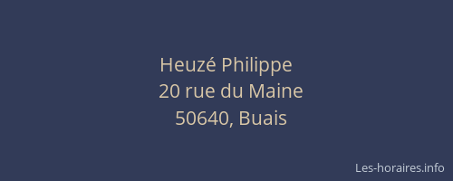 Heuzé Philippe