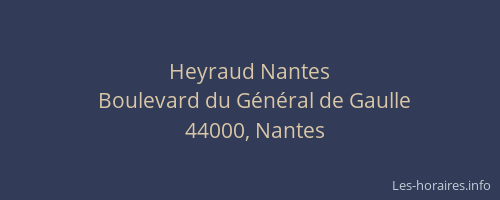 Heyraud Nantes