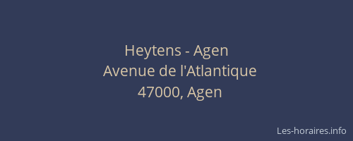 Heytens - Agen