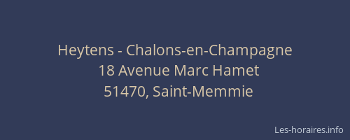 Heytens - Chalons-en-Champagne
