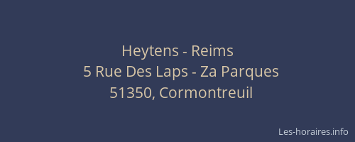Heytens - Reims
