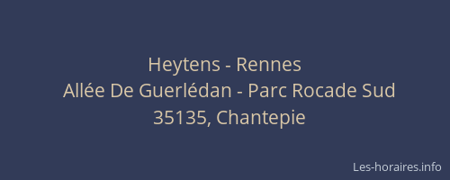 Heytens - Rennes