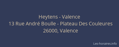 Heytens - Valence