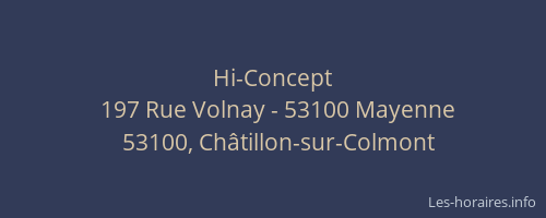 Hi-Concept