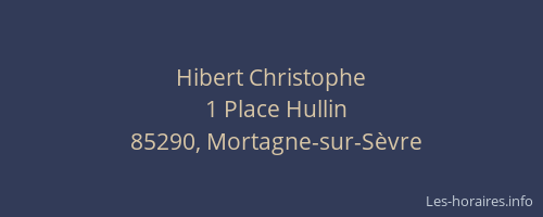 Hibert Christophe