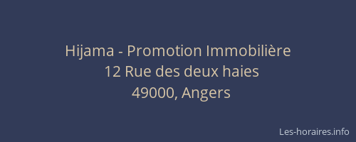 Hijama - Promotion Immobilière