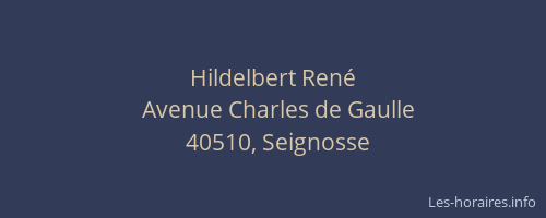 Hildelbert René
