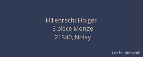 Hillebrecht Holger