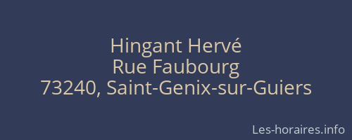 Hingant Hervé