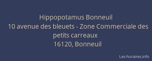 Hippopotamus Bonneuil