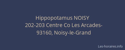 Hippopotamus NOISY