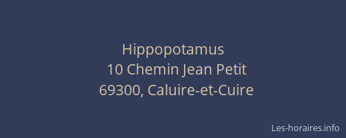 Hippopotamus