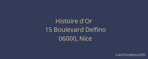 Histoire d'Or