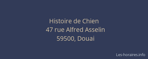 Histoire de Chien