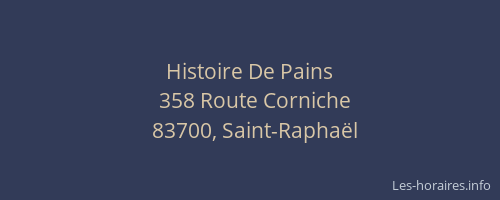 Histoire De Pains