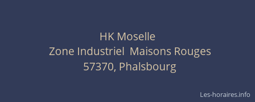 HK Moselle