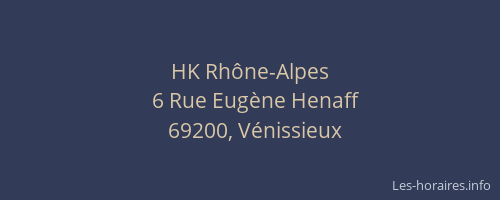 HK Rhône-Alpes