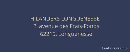 H.LANDERS LONGUENESSE