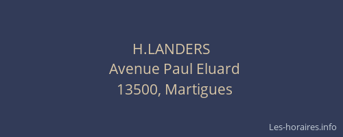 H.LANDERS