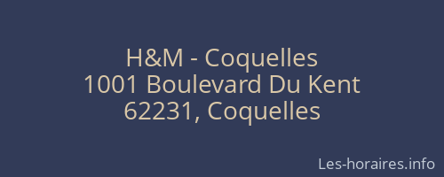 H&M - Coquelles