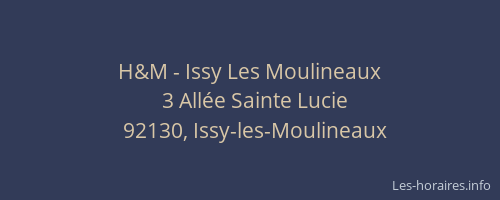 H&M - Issy Les Moulineaux