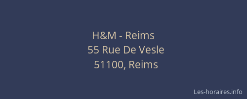 H&M - Reims