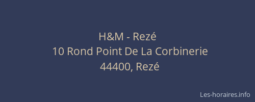 H&M - Rezé