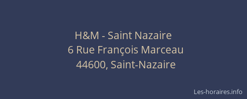 H&M - Saint Nazaire