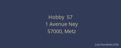 Hobby  57