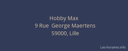 Hobby Max