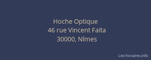 Hoche Optique