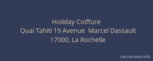 Holiday Coiffure