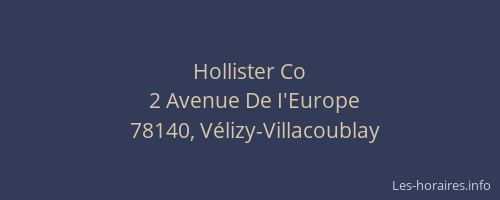 Hollister Co