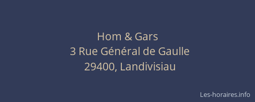 Hom & Gars