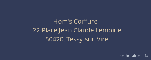 Hom's Coiffure