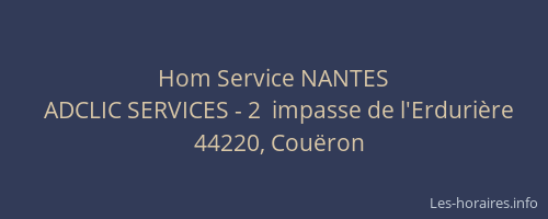 Hom Service NANTES